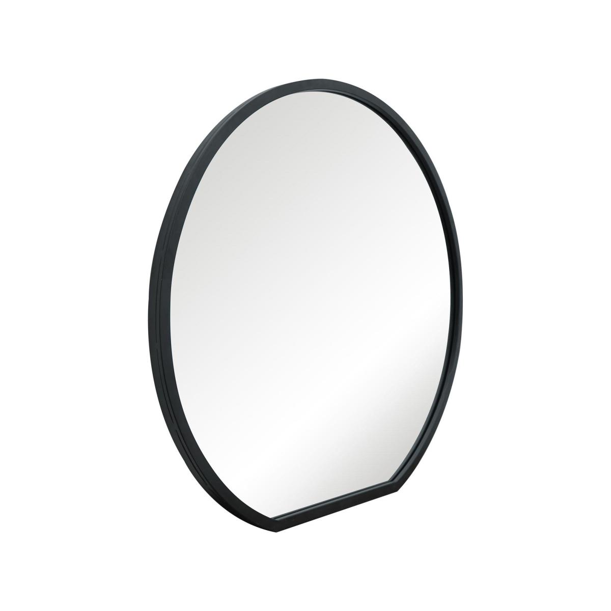 Circulus Round Indoor Outdoor Wall Mirror Black – image 3