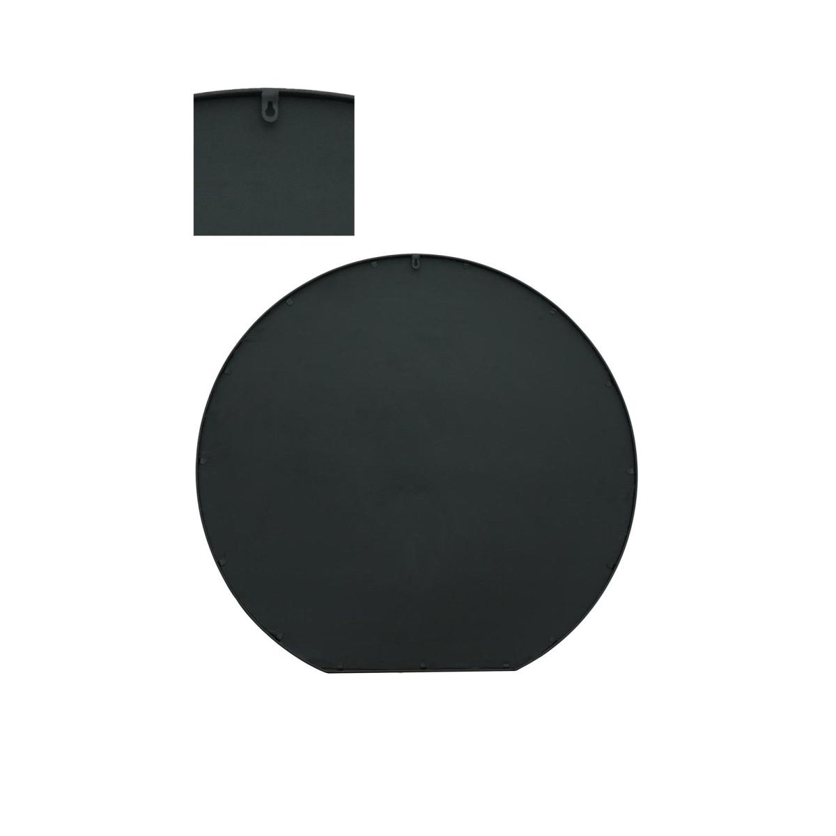 Circulus Round Indoor Outdoor Wall Mirror Black – image 4
