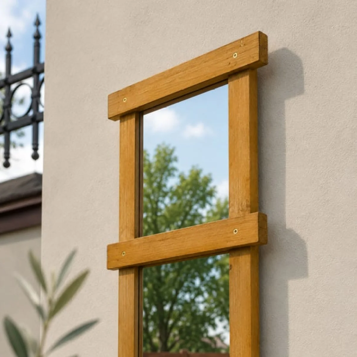 Trellis Indoor Outdoor Wall Mirror – image 2