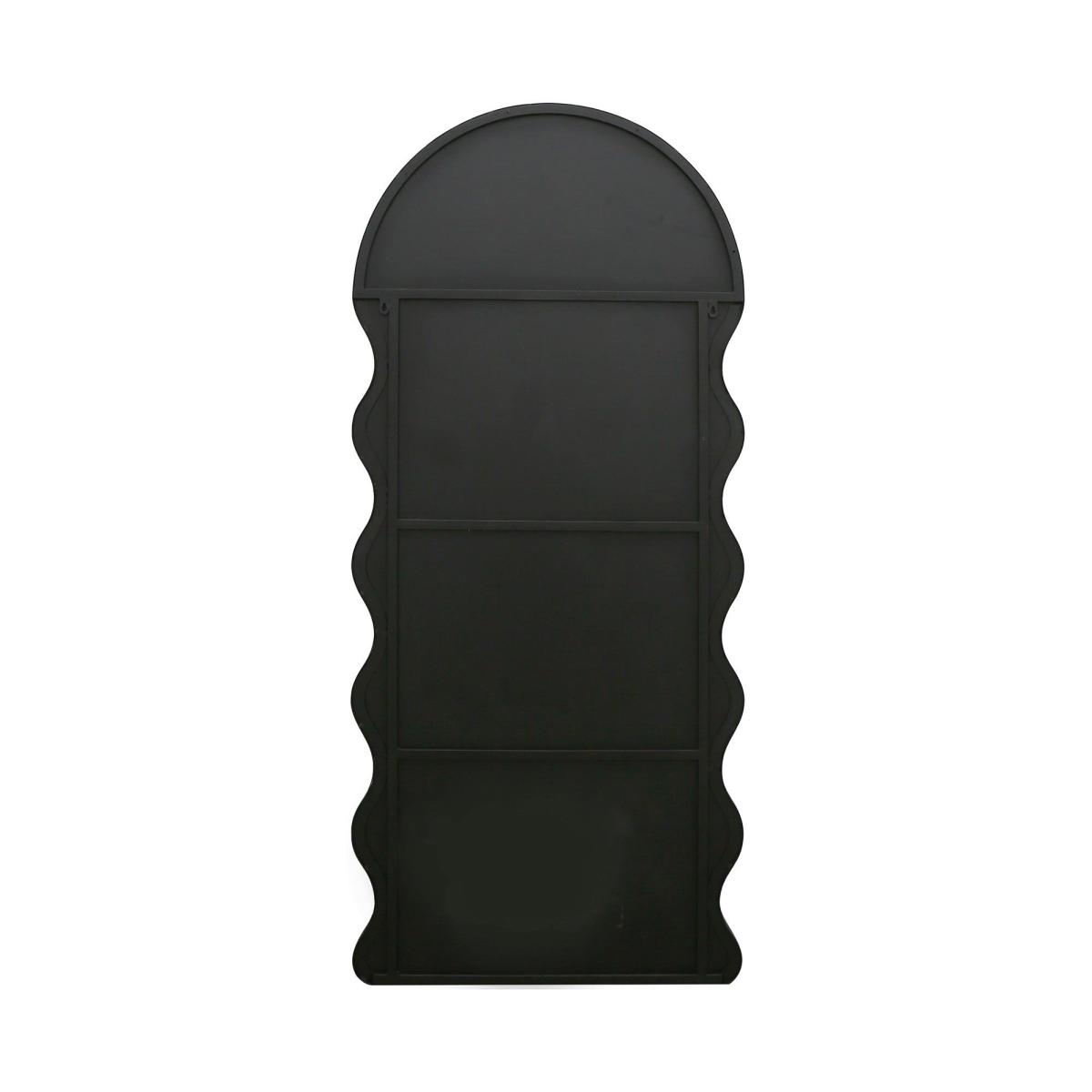 The Fluctus Dome Arch Topped Wavy Wall Mirror – image 4