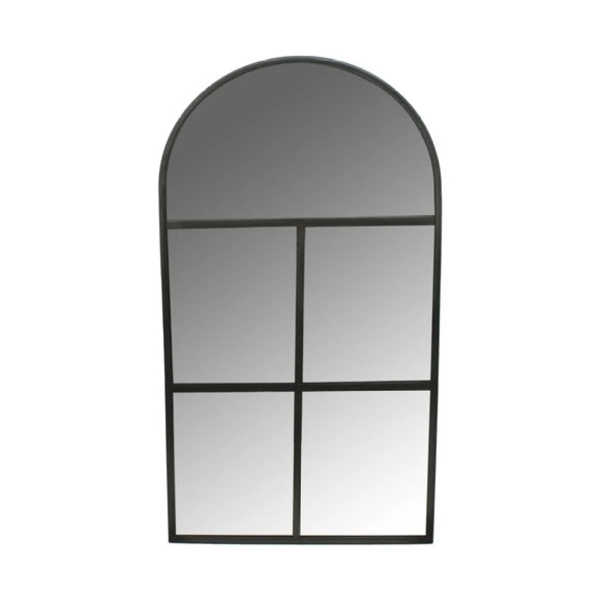 Archway Outdoor Mirror, 90cm x 50cm Black – image 3
