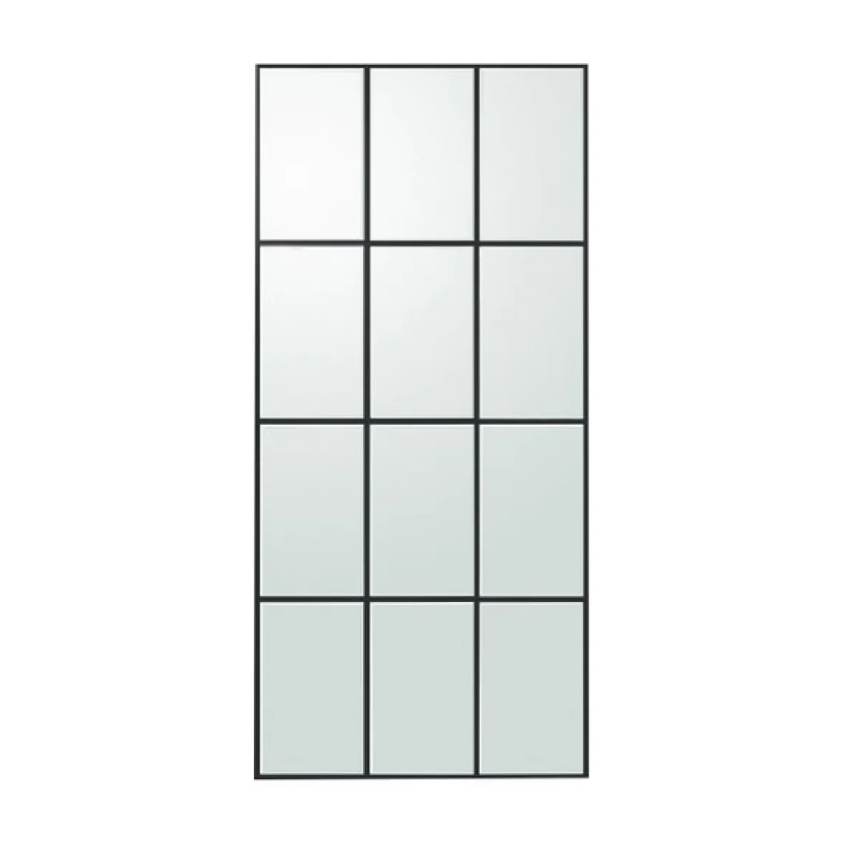 Luxe Window Mirror, 65x145cm Grey – image 4