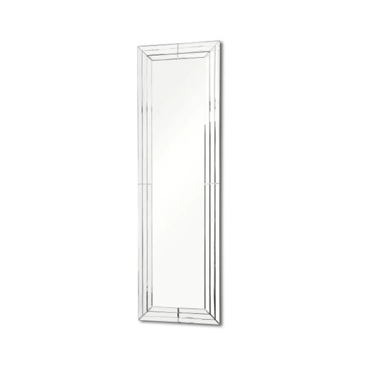 Triple Edge Leaner Mirror, 170x50cm Silver – image 3