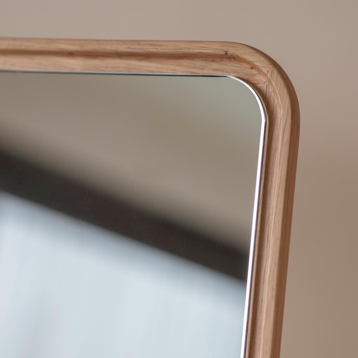 Kalia Cheval Rectangle Full Length Free Standing Mirror Natural – image 2