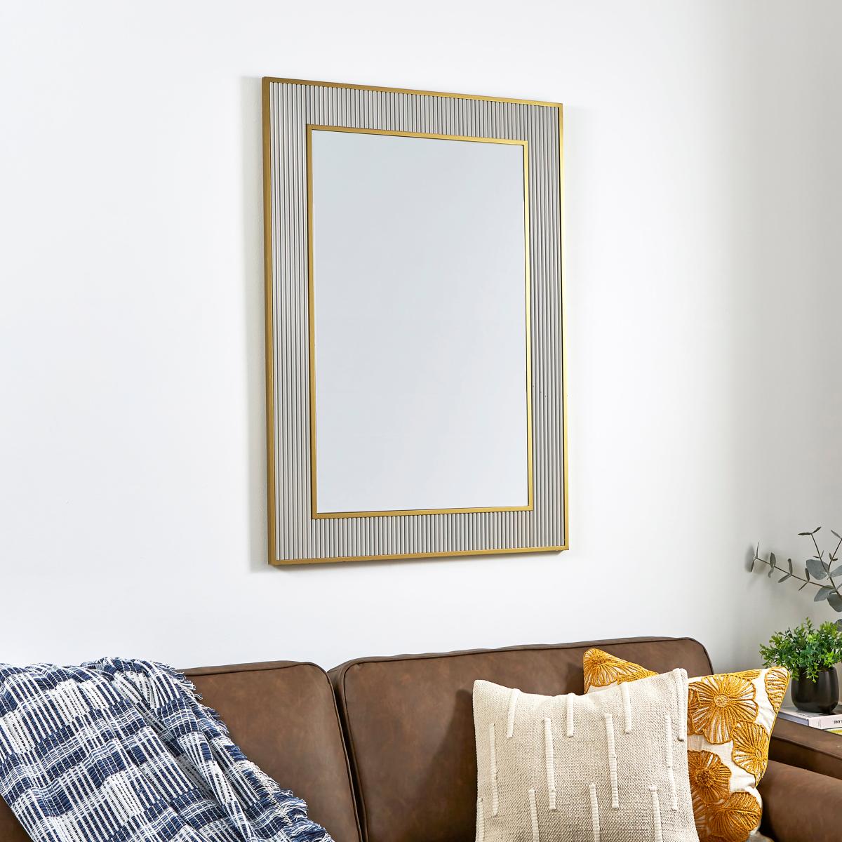 Georgi Overmantel Wall Mirror Natural – image 2