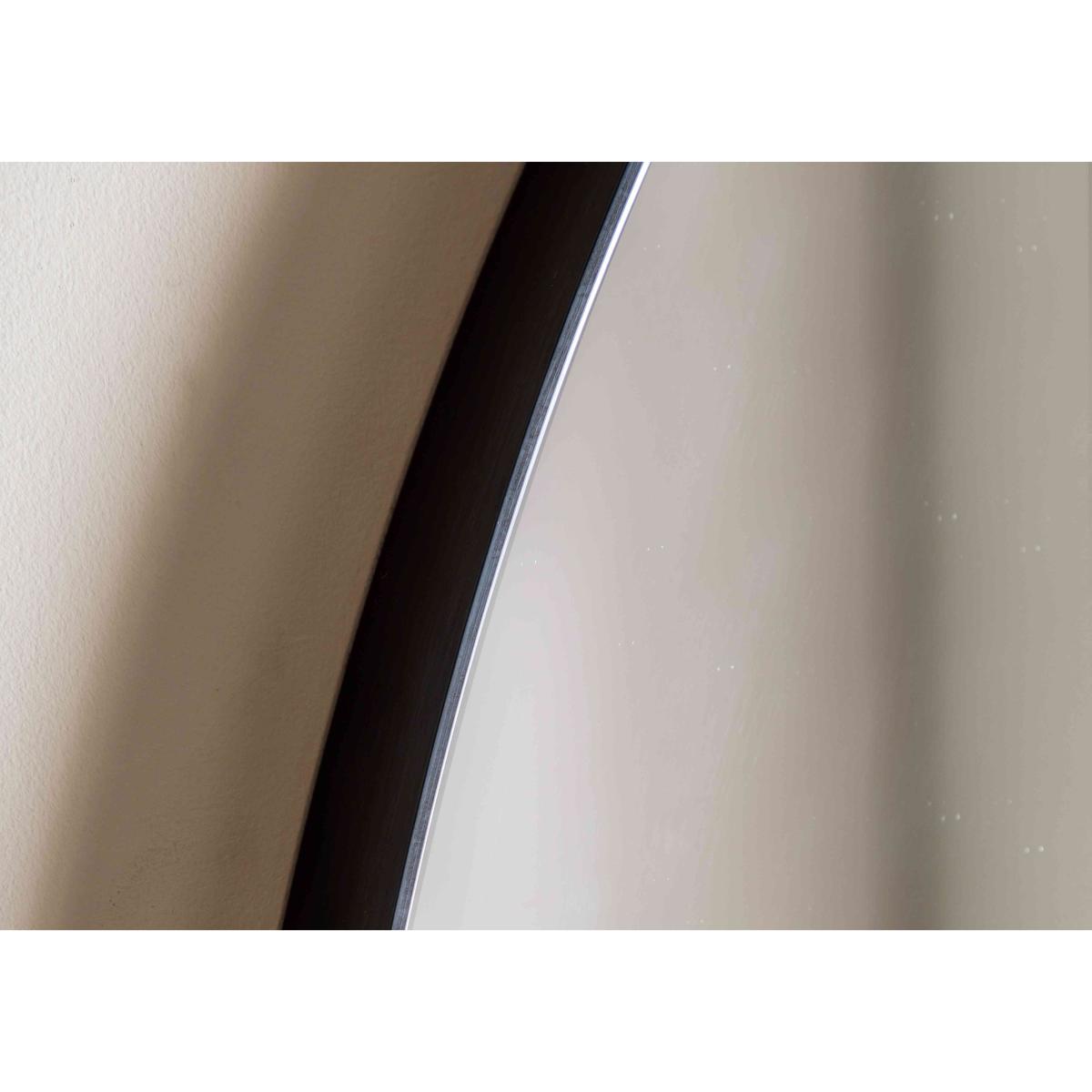 Heston Overmantle Mirror - Black – image 3
