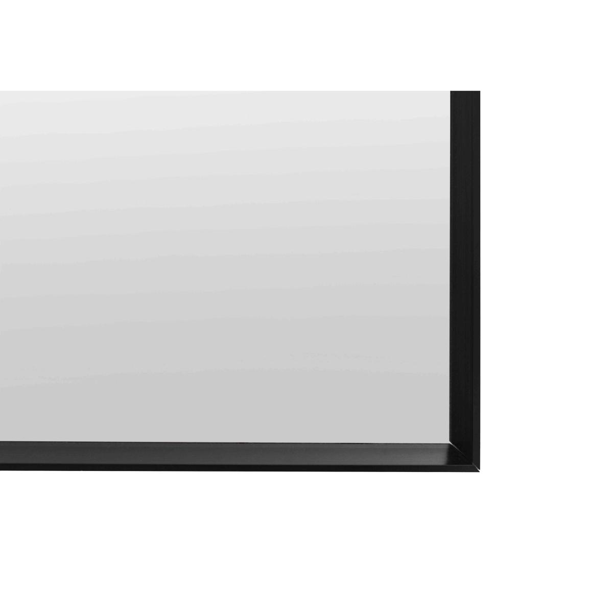 Heston Overmantle Mirror - Black – image 6