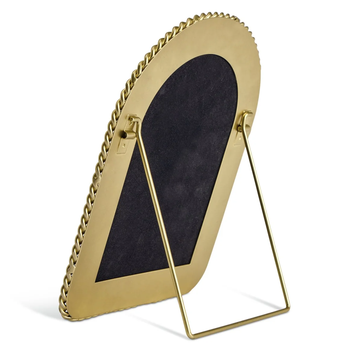 Habitat Gold Rope Twist Arch Dressing Table Mirror - 16x21cm – image 4