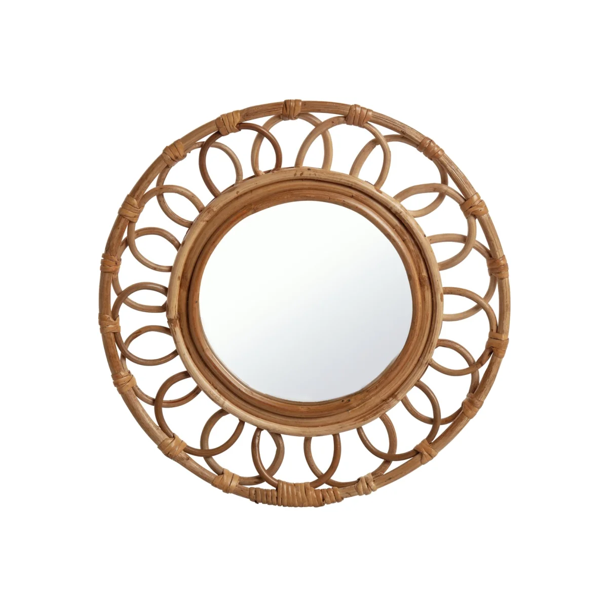Habitat Faux Rattan Garden Mirror