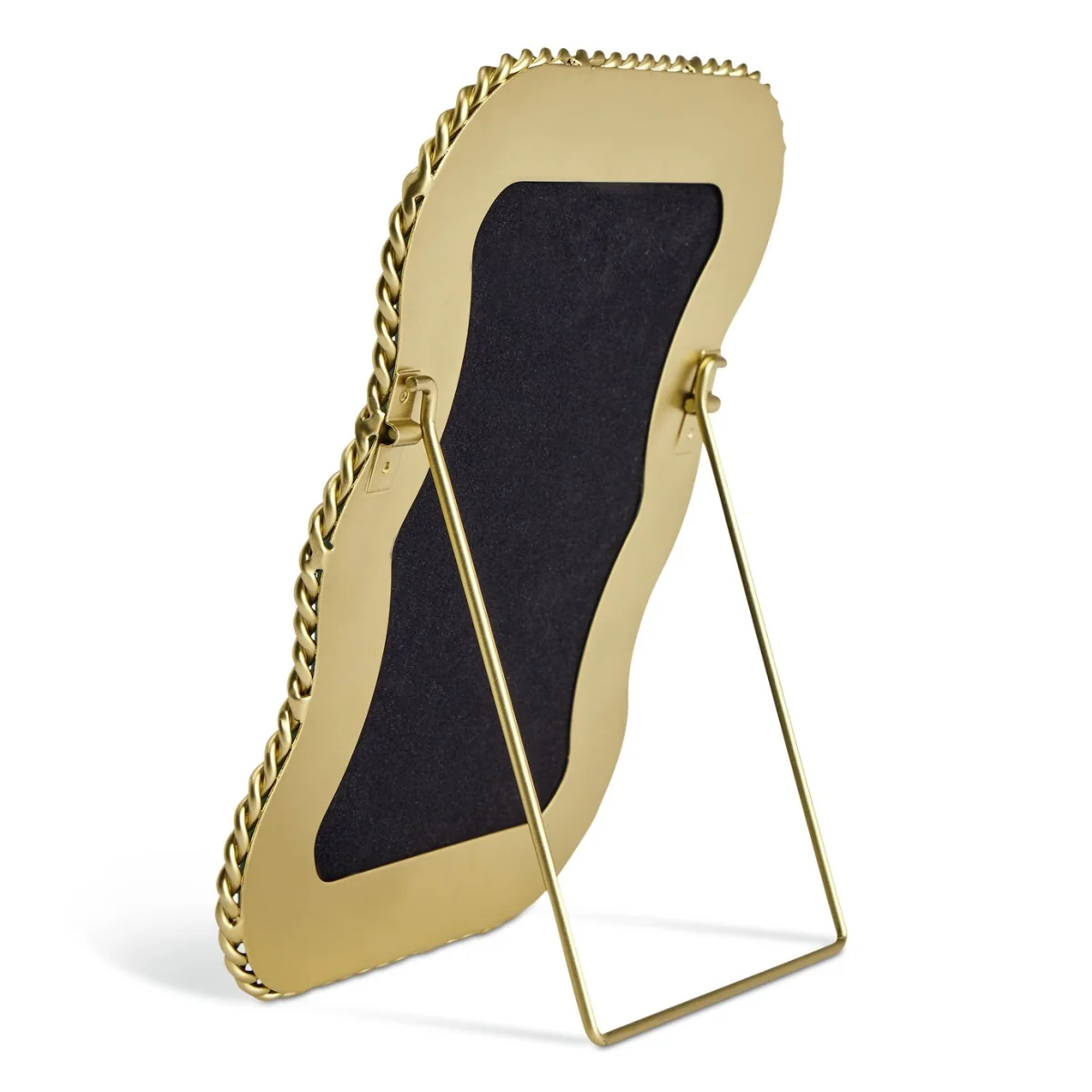 Habitat Gold Rope Twist Dressing Table Mirror - 21x16cm – image 4