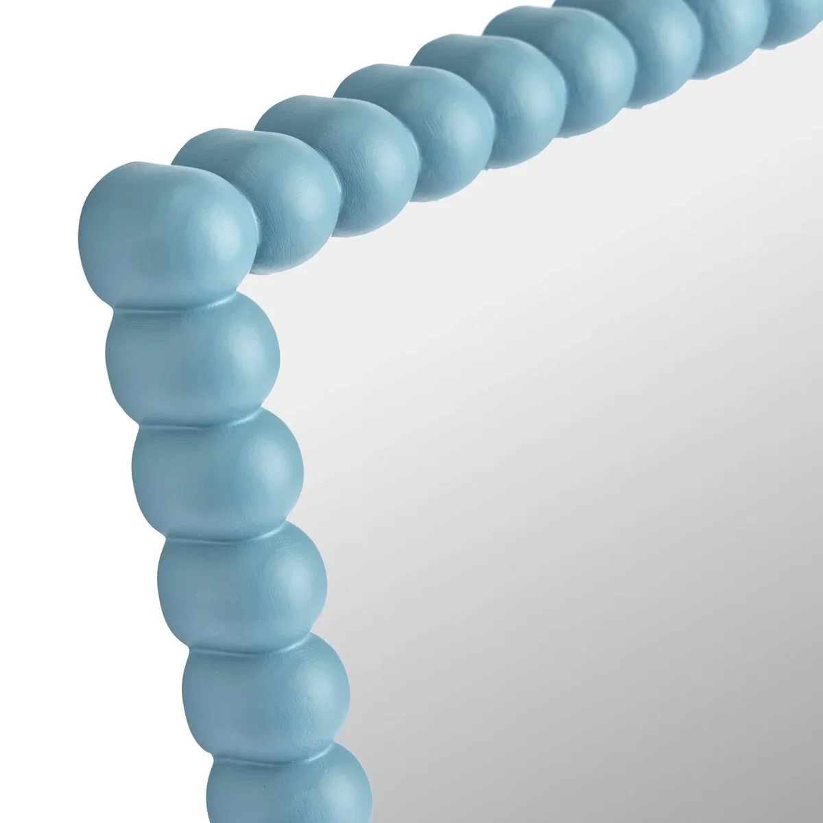 Habitat Blue Bobbin Dressing Table Mirror - 35x33cm – image 4