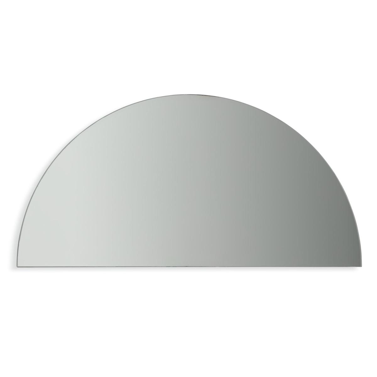 Habitat Frameless Half Circle Wall Mirror - 45x90cm – image 3