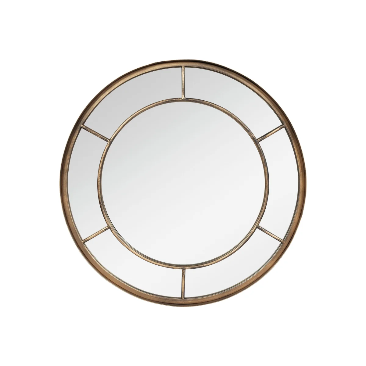 Aston & Wold Valencia Round Garden Mirror - Gold