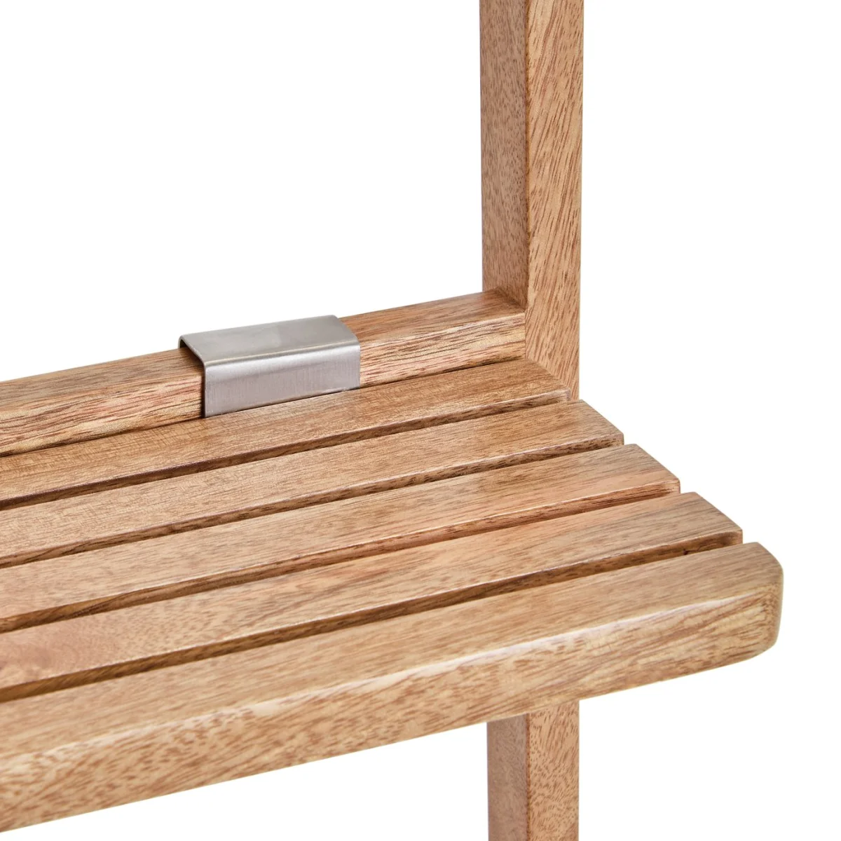Habitat Free Standing Towel Ladder and Mirror - Natural – image 4