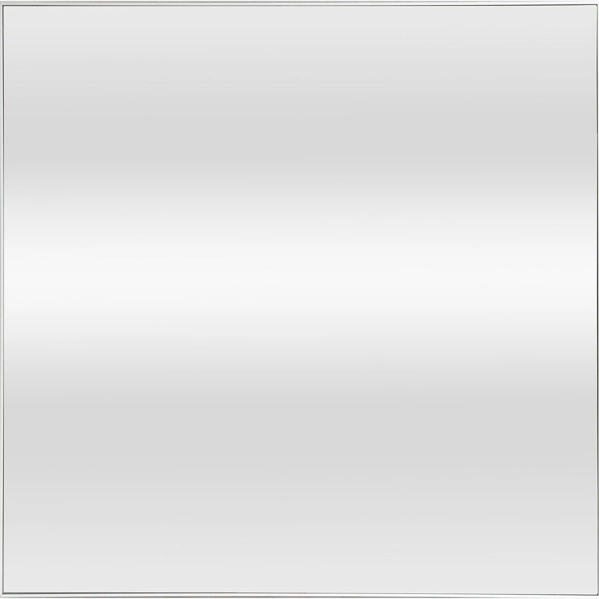 White Square Mirror - 55cm