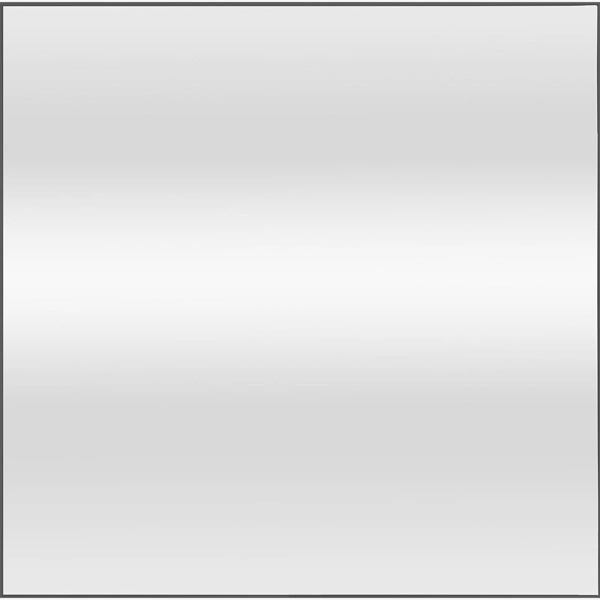 Grey Square Mirror - 55cm