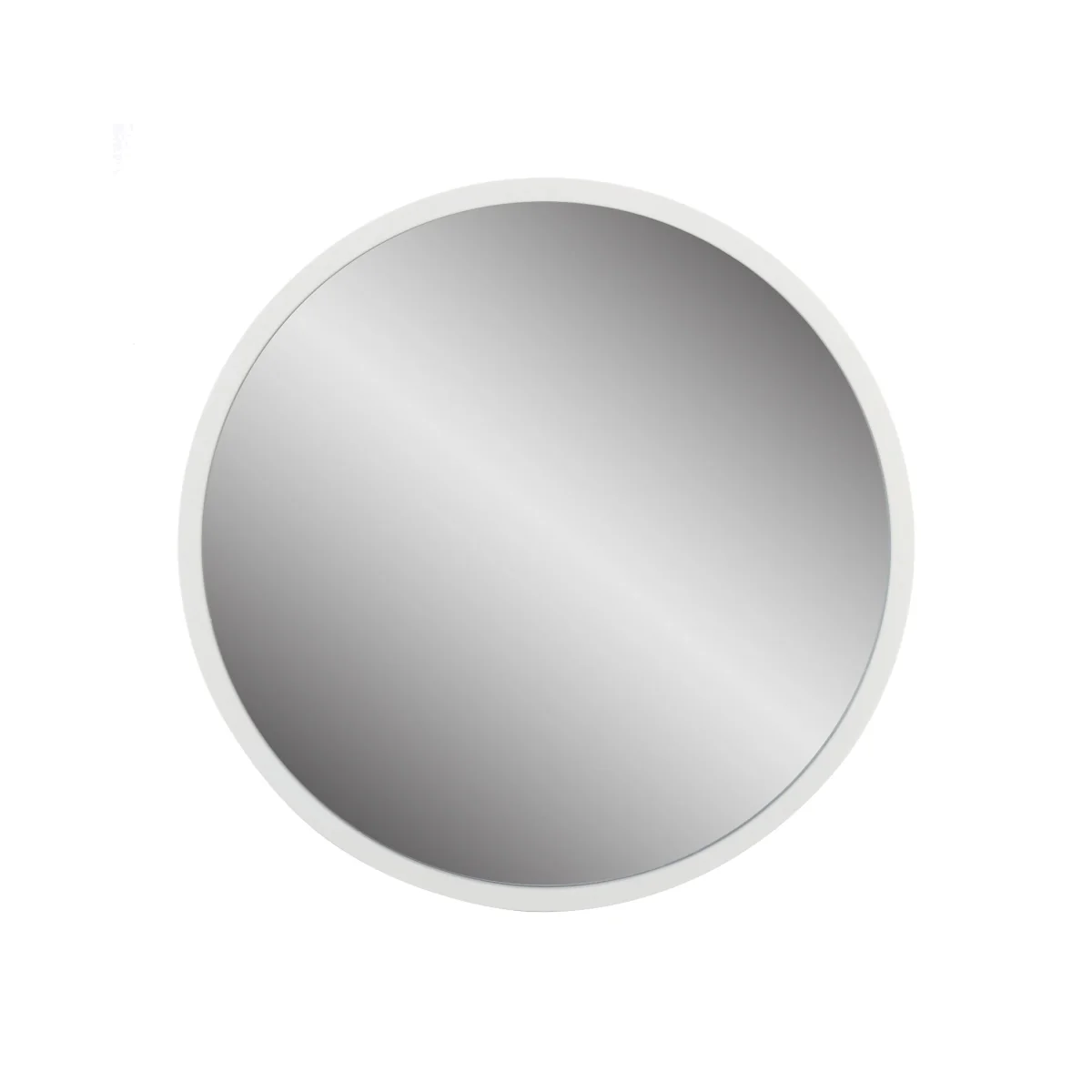 Round Mirror - White - 50cm
