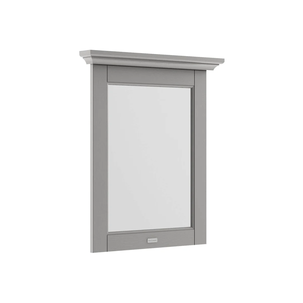 Balterley Harrington Flat Mirror - Storm Grey