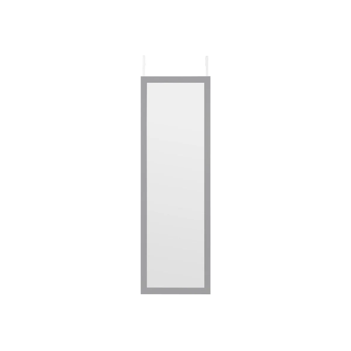 Over Door Hanging Mirror - 120x30cm - Grey