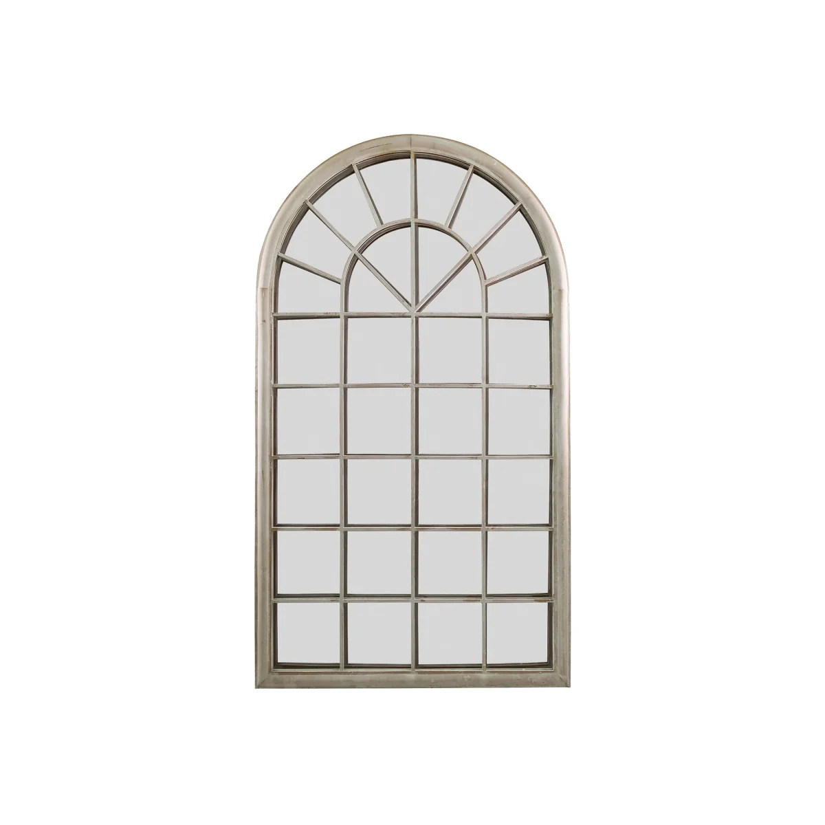 MirrorOutlet Somerley Eden Country Arch Large Metal Garden Mirror - 129x76cm
