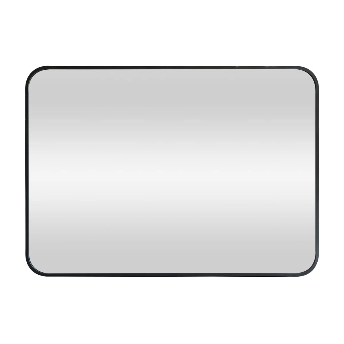 Aluminium Curved Square Mirror - 50x70cm