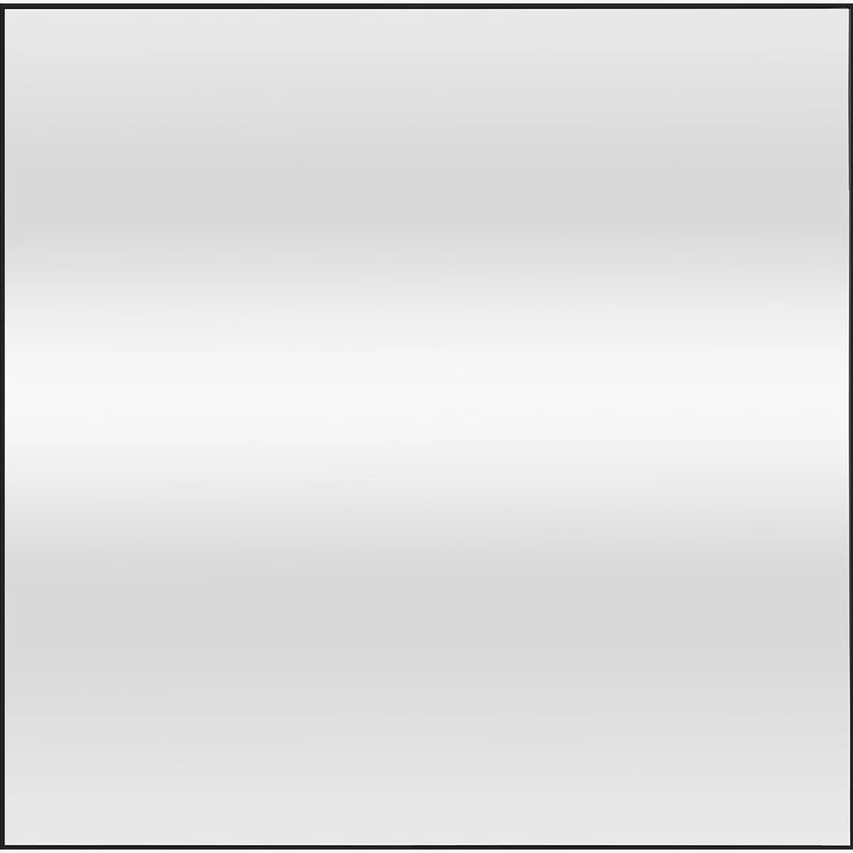 Black Square Mirror - 55cm