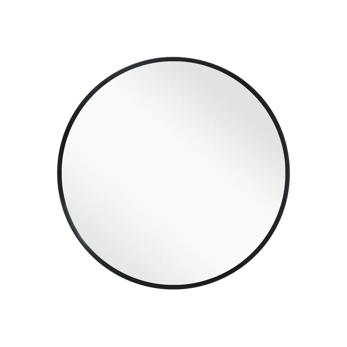 Aluminium Industrial Round Mirror - 80cm