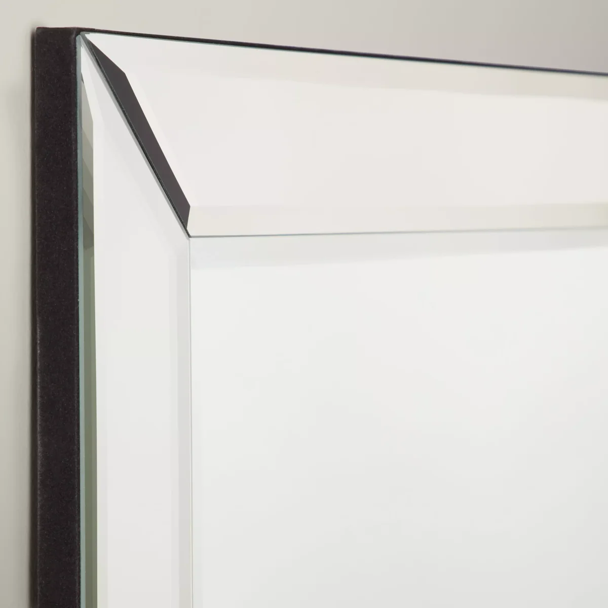 John Lewis & Partners Bevel Simple Mirror, 50 x 50cm, Clear – image 2