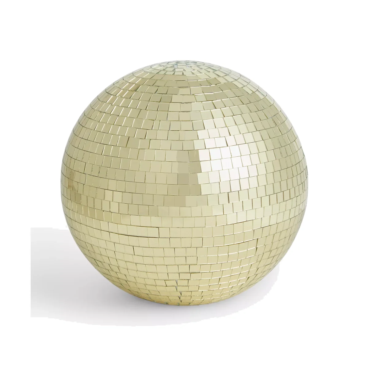 John Lewis Nightlife Large Mirror Ball Decoration, Gold – image 1