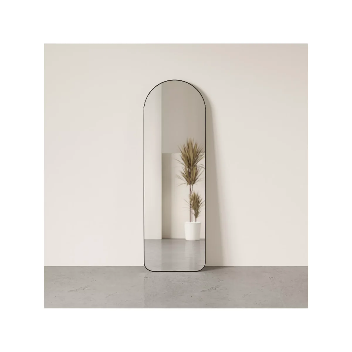 Umbra Hubba Arch Leaner Mirror, 158 x 51cm, Titanium – image 11