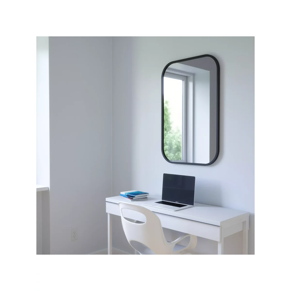 Umbra Hub Rectangular Wall Mirror, 92 x 61cm – image 6
