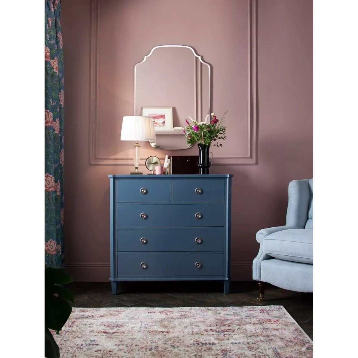 Laura Ashley Rochelle Bevelled Glass Wall Mirror, 72 x 100cm, Clear – image 3