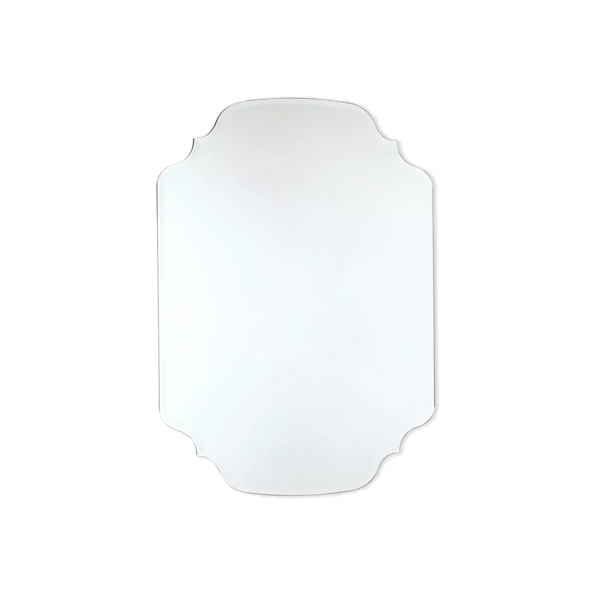 Laura Ashley Rochelle Bevelled Glass Wall Mirror, 72 x 100cm, Clear – image 1