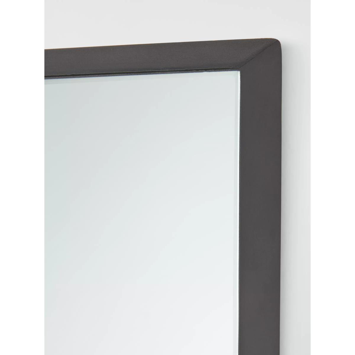 John Lewis Rye Metal Frame Rectangular Wall Mirror, 90 x 60cm – image 2