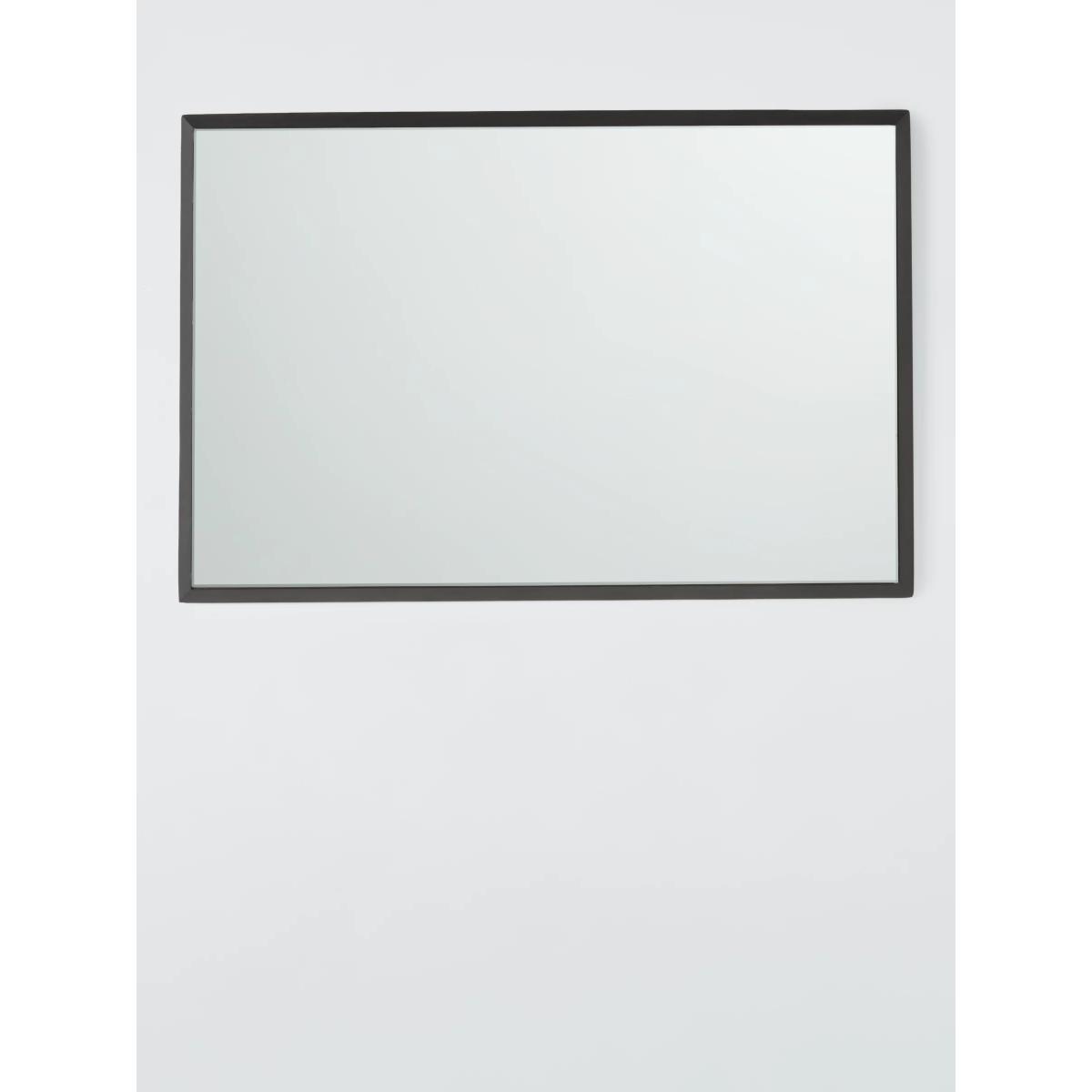 John Lewis Rye Metal Frame Rectangular Wall Mirror, 90 x 60cm – image 4