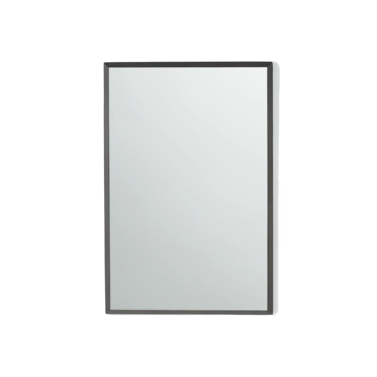 John Lewis Rye Metal Frame Rectangular Wall Mirror, 90 x 60cm – image 1