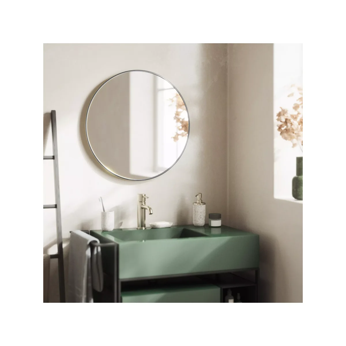 Umbra Hubba Round Wall Mirror, 61cm – image 6