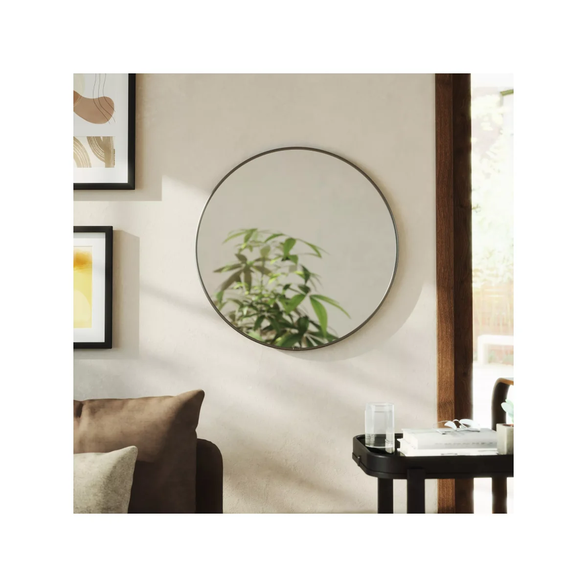Umbra Hubba Round Wall Mirror, 61cm – image 8