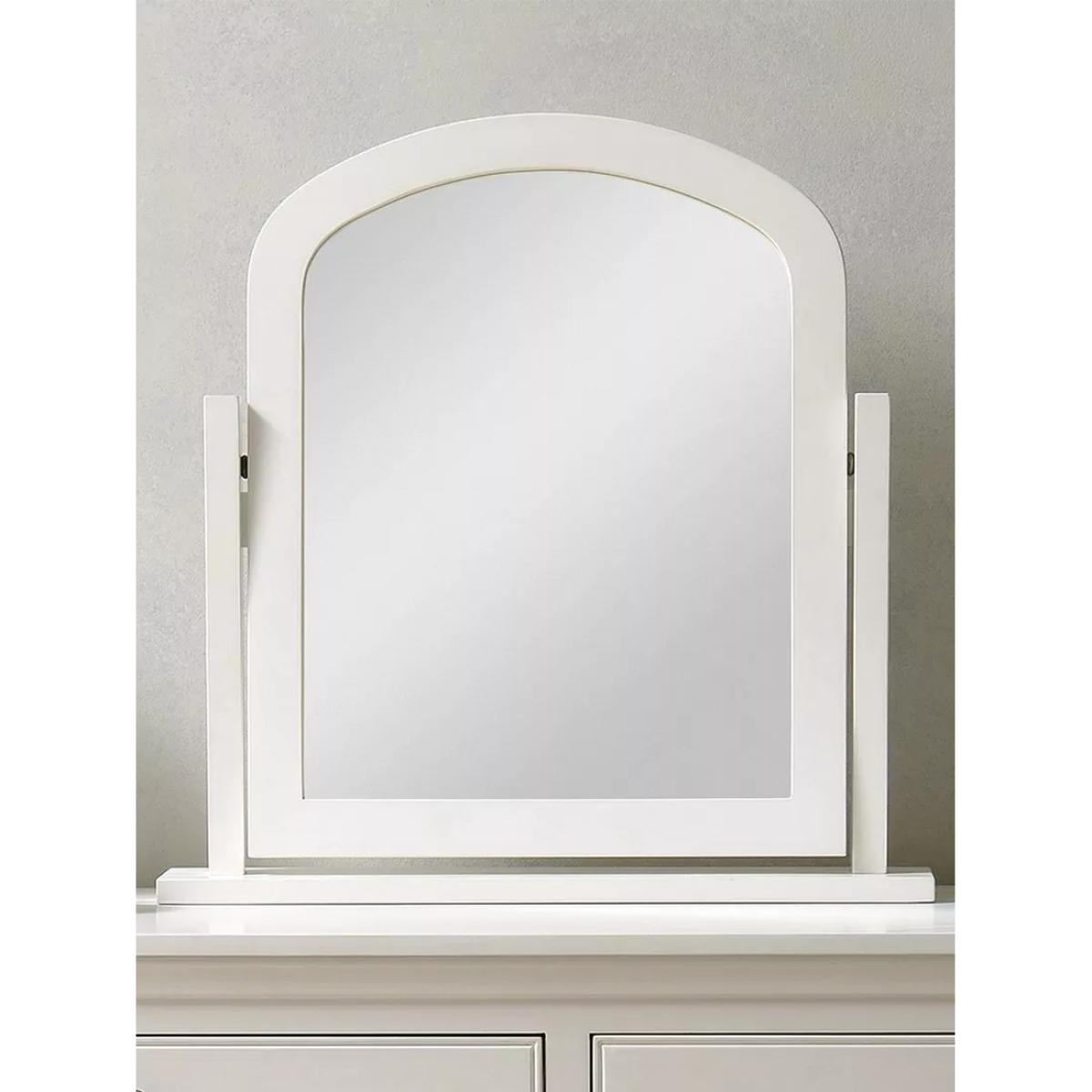 Cotswold Fairford Dressing Table Mirror, Soft White – image 2