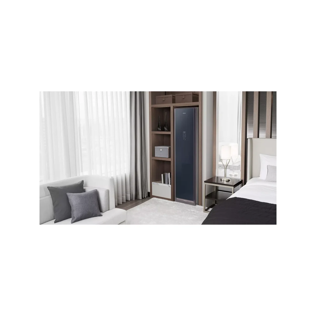 Samsung DF60R8600CG AirDresser Clothing Care System with JetSteam, Crystal Mirror – image 7