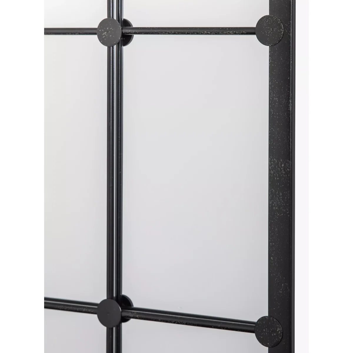 John Lewis & Partners Metal Frame Arched Wall Mirror, 153 x 60cm, Black – image 7
