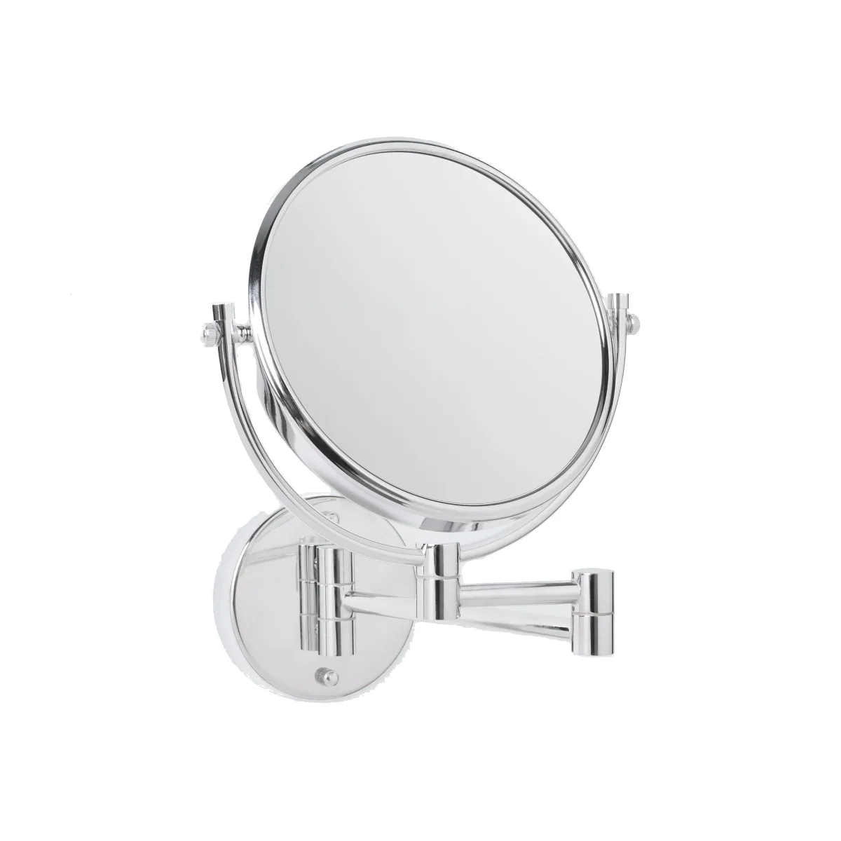 John Lewis Opus Wall-Mounted Magnifying Shaving Mirror, Chrome – image 1