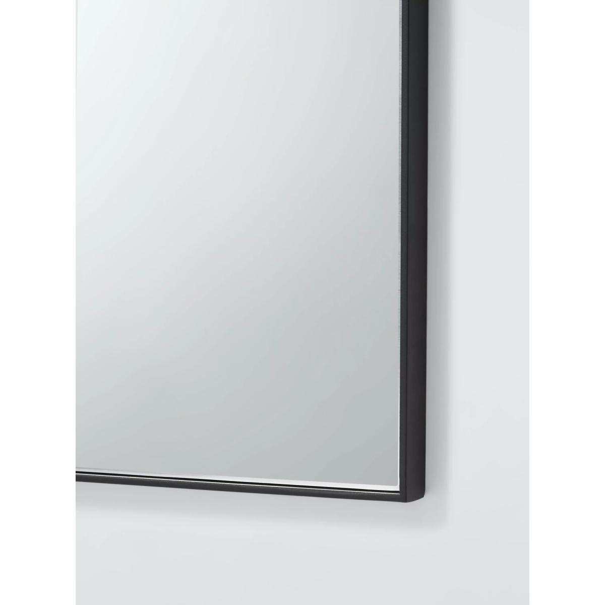 John Lewis Scandi Aluminium Full-Length Leaner Mirror, 180 x 60cm, Black – image 3