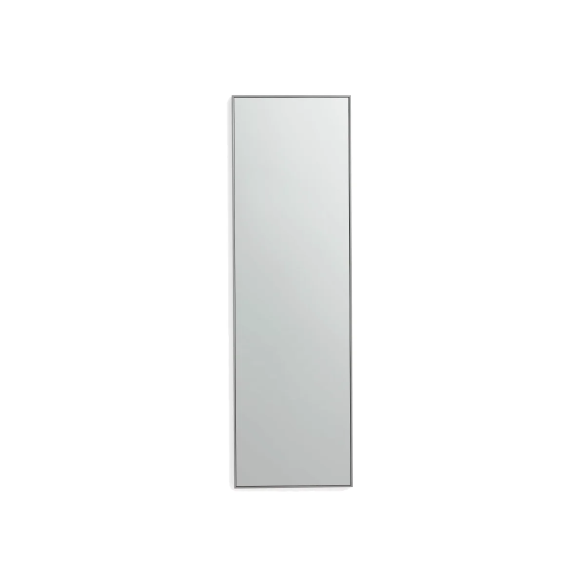 John Lewis ANYDAY Rectangular Wall Mirror, 135 x 40cm, Grey – image 1