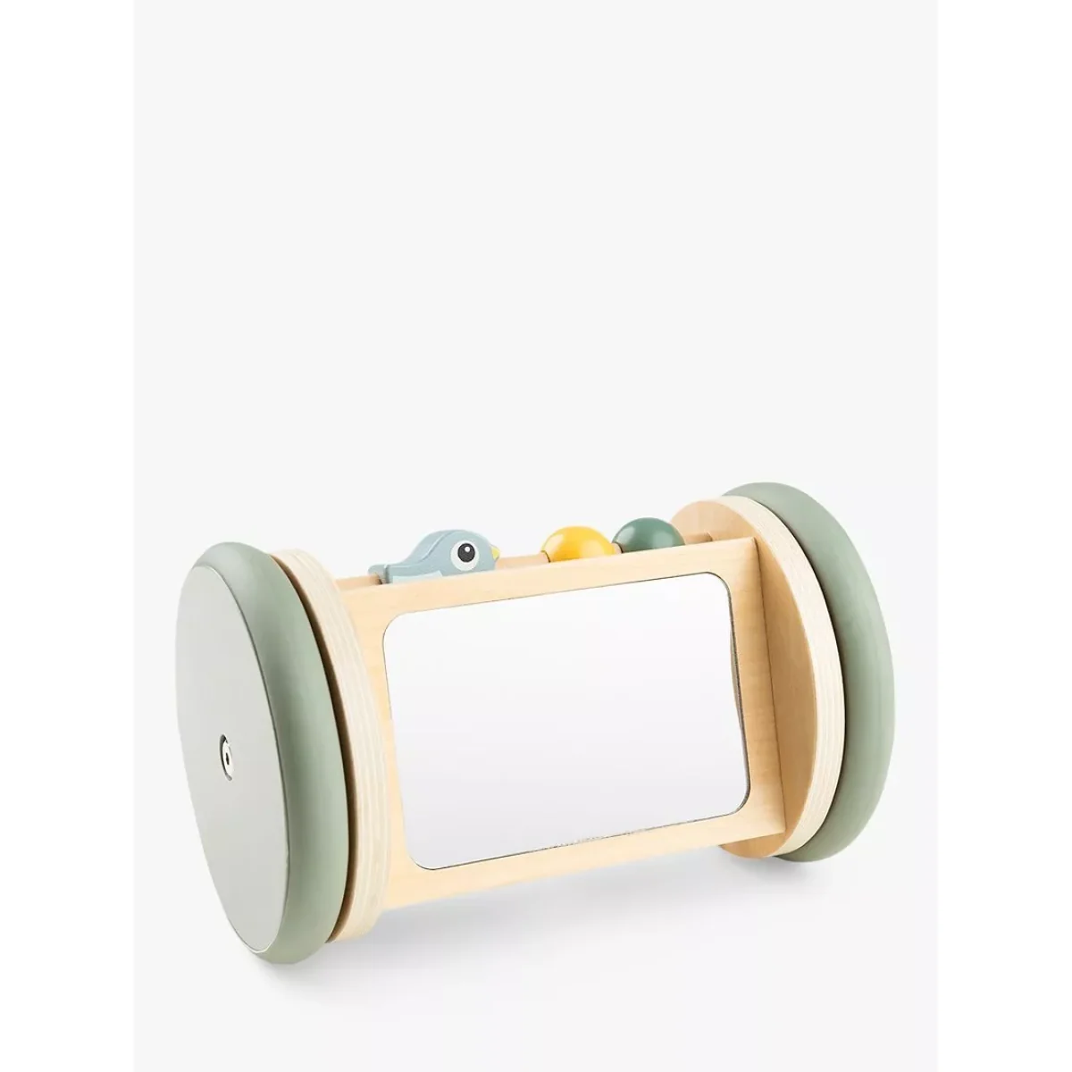 Done by Deer Wooden Rolling Activity Mirror, Birdie – image 2