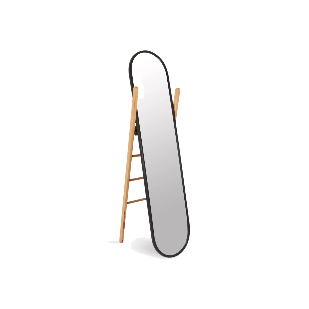 Umbra Hub Cheval Mirror, 158 x 58.5cm, Black – image 1
