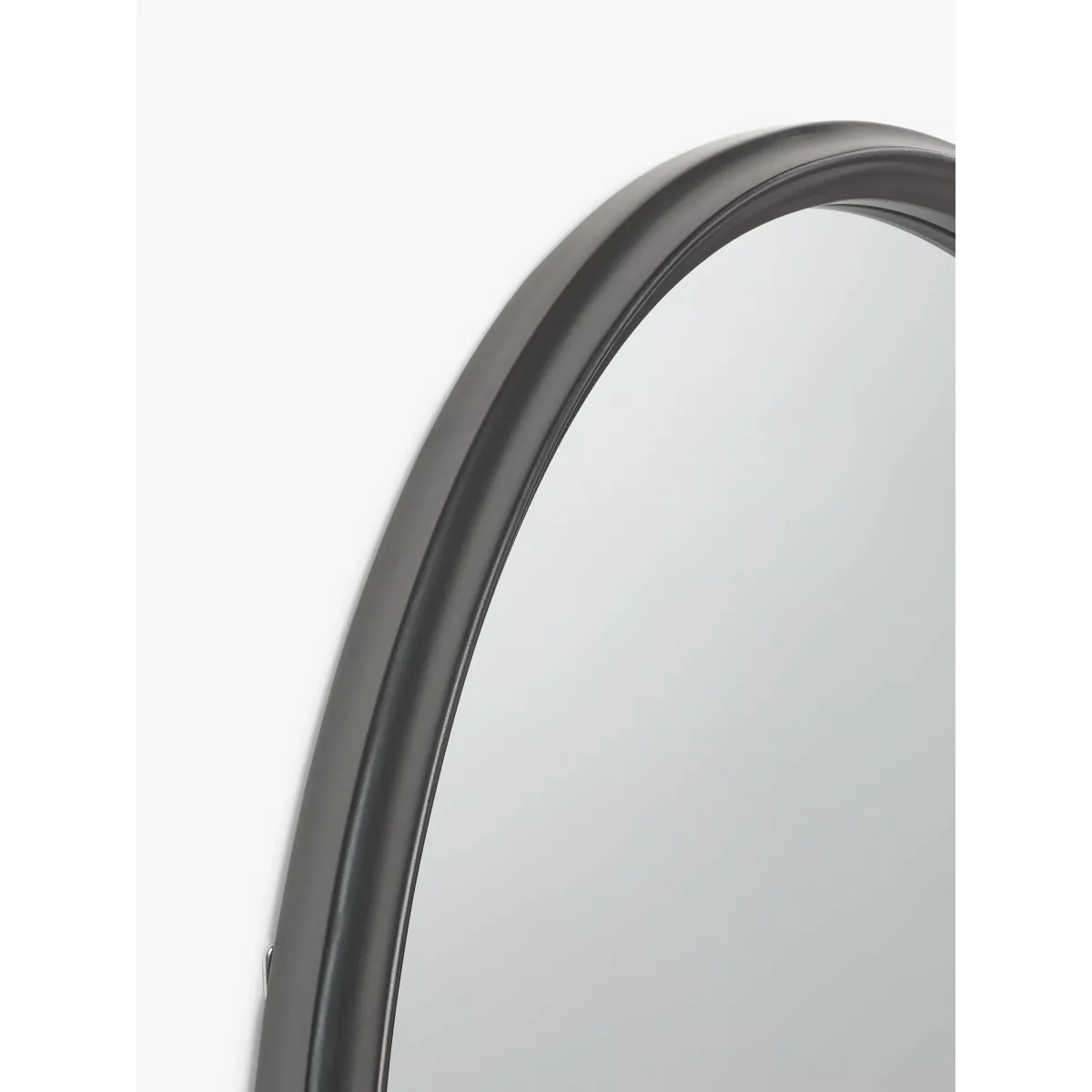 John Lewis Timeless Oblong Wall Mirror, 91 x 55cm, Black – image 2
