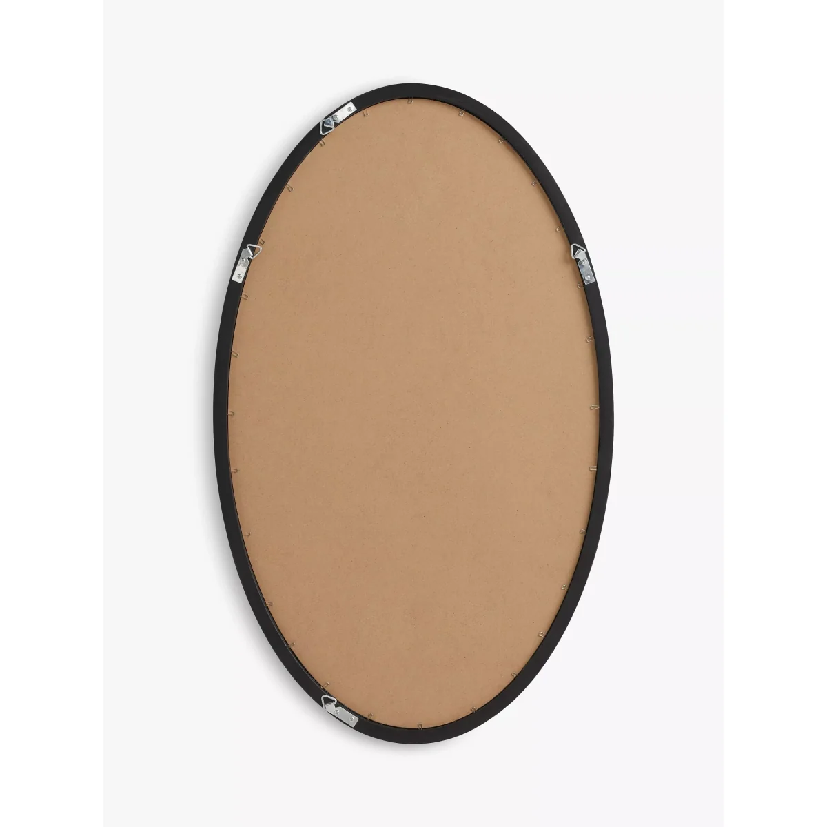 John Lewis Timeless Oblong Wall Mirror, 91 x 55cm, Black – image 3