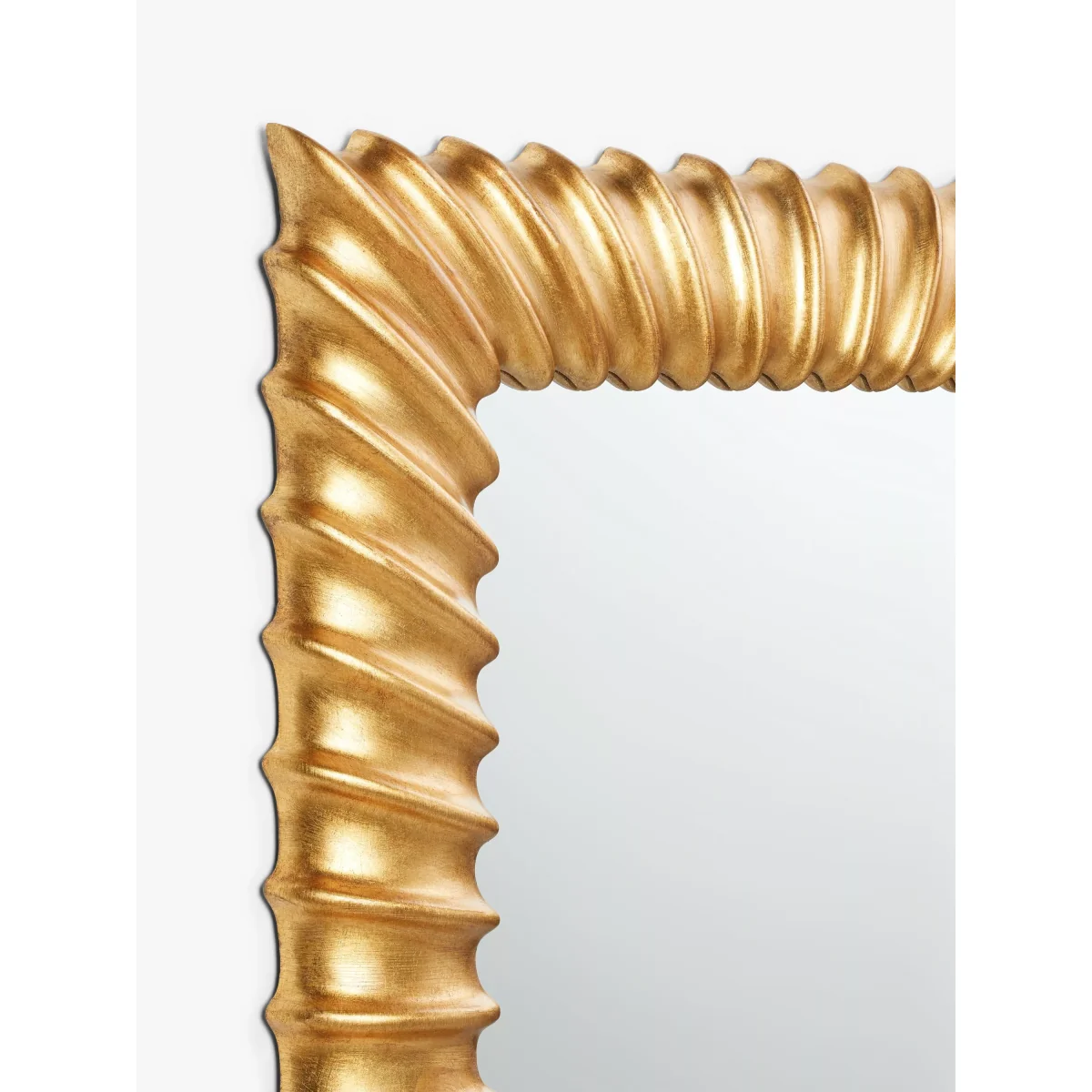 John Lewis Decorative Frame Wall Mirror, 85 x 65cm, Gold – image 3