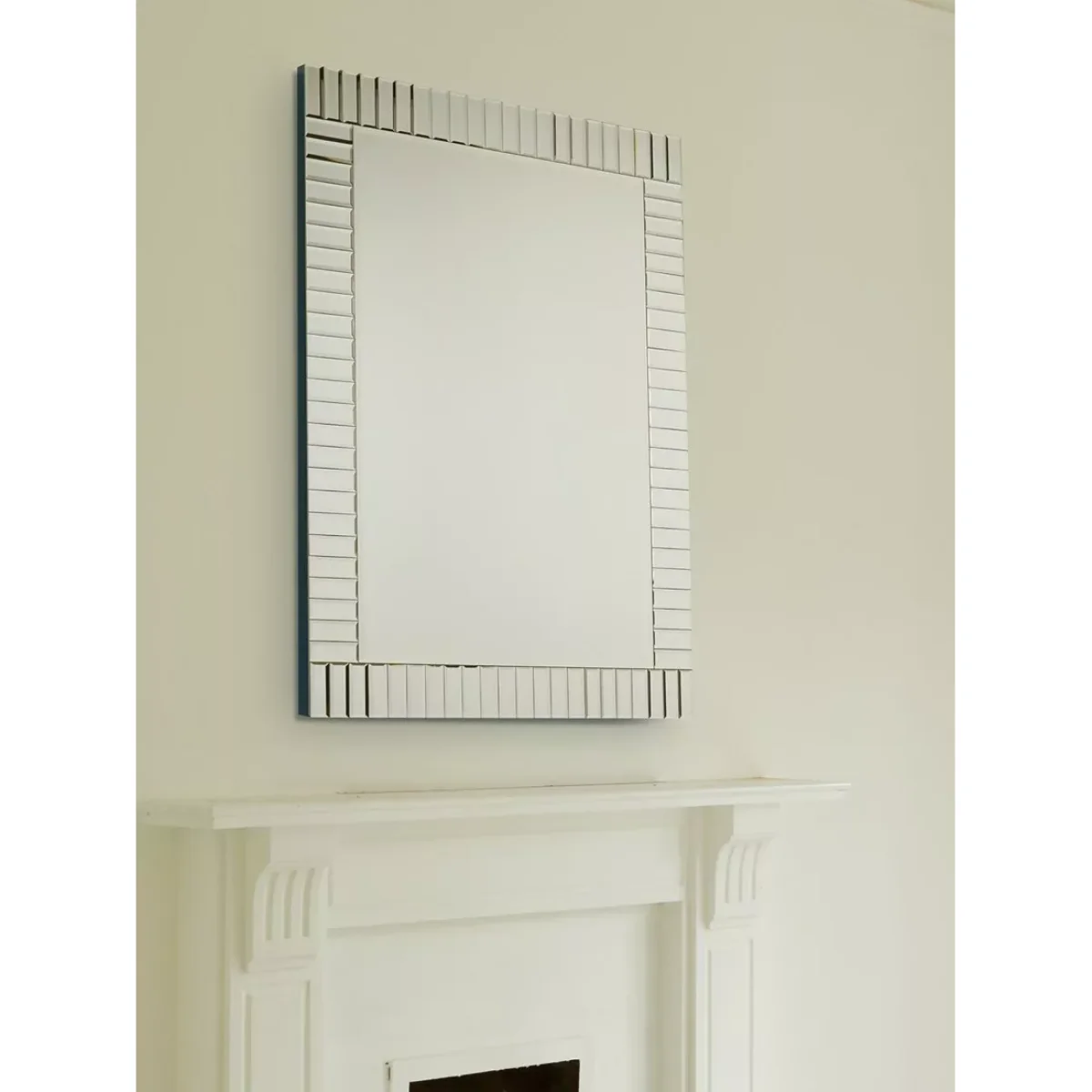 Laura Ashley Capri Bevelled Glass Rectangular Wall Mirror, Clear – image 3